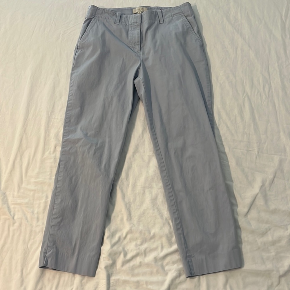 Sky Blue Ankle Pants Talbots - Picture 3 of 10